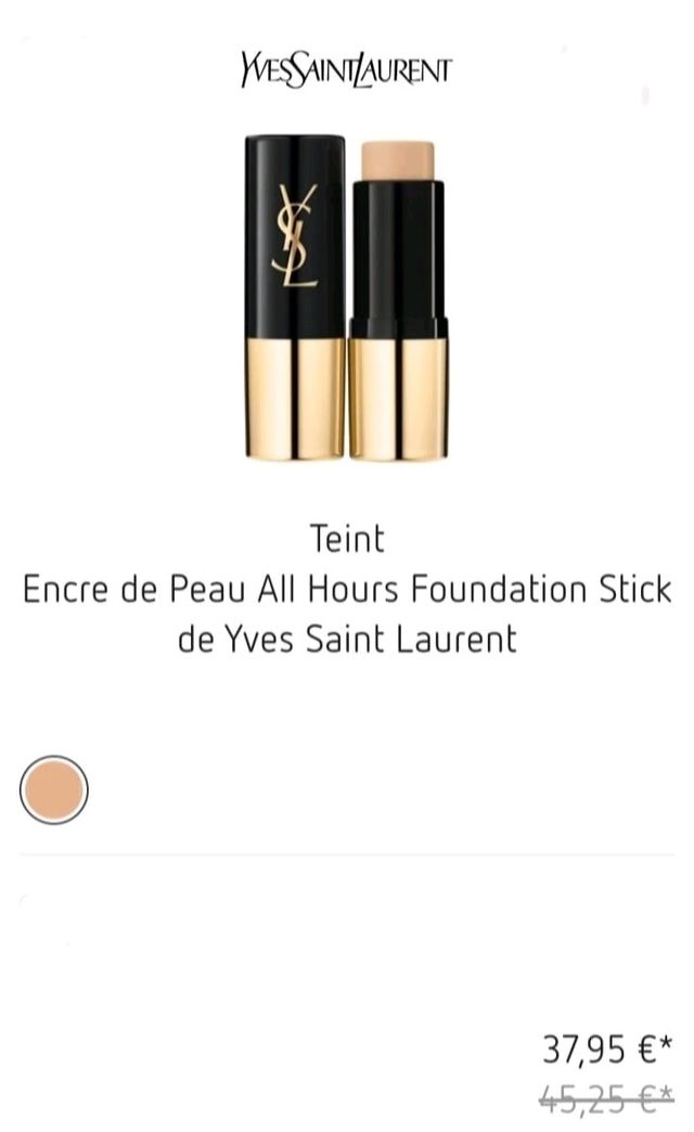 YSL BARRA DE BASE MATTE
