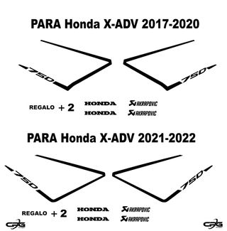 Pegatinas para cachas honda xadv 750