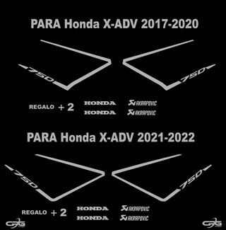Pegatinas para cachas honda xadv 750