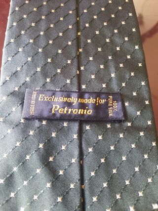 Corbata Petronio seda.