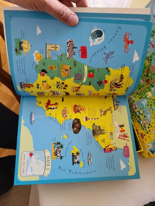 Puede Atlas de Europa para niños