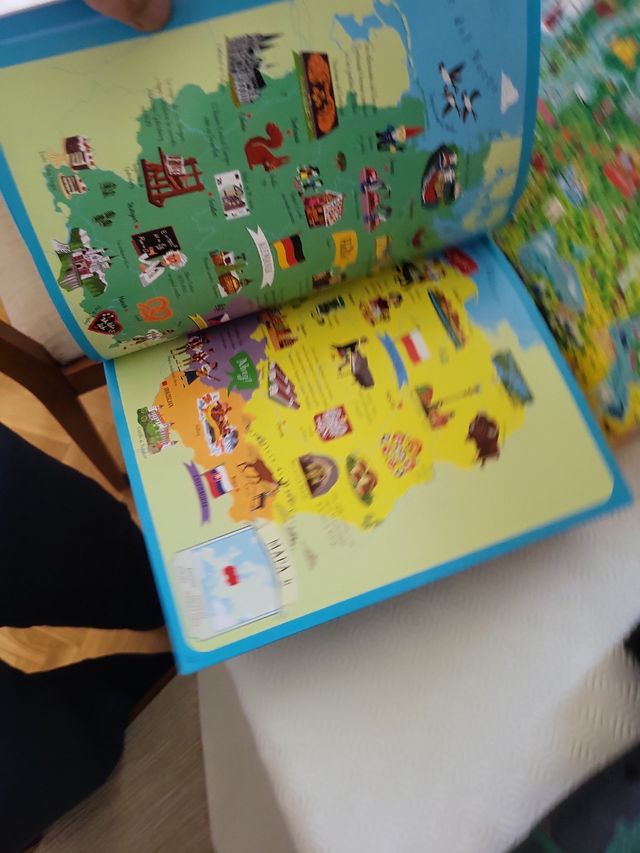 Puede Atlas de Europa para niños