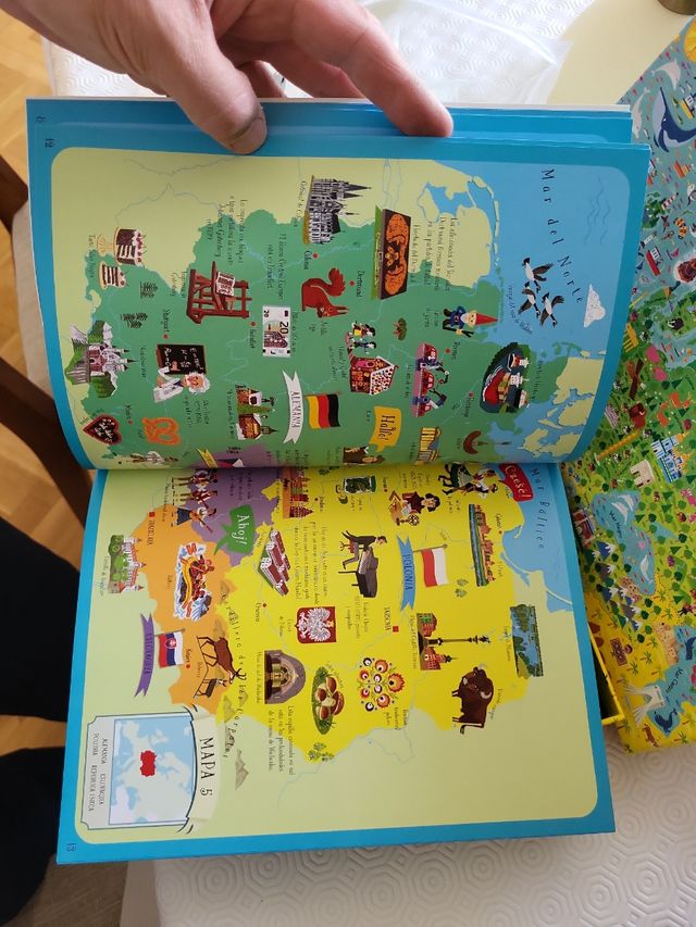 Puede Atlas de Europa para niños