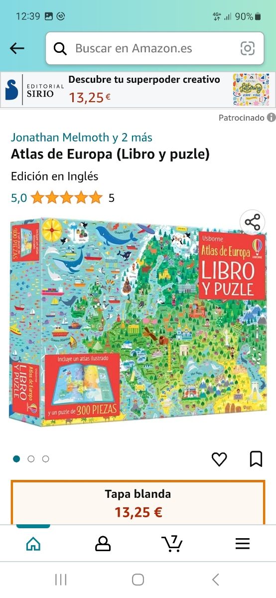Puede Atlas de Europa para niños