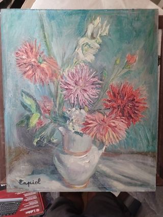 pintura original de Tapiol 1960