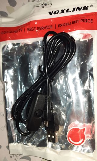 Cable micro usb con interruptor