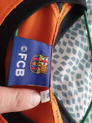 camiseta naranja FC Barcelona