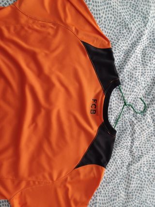 camiseta naranja FC Barcelona
