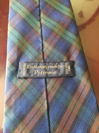 Corbata Petronio seda.