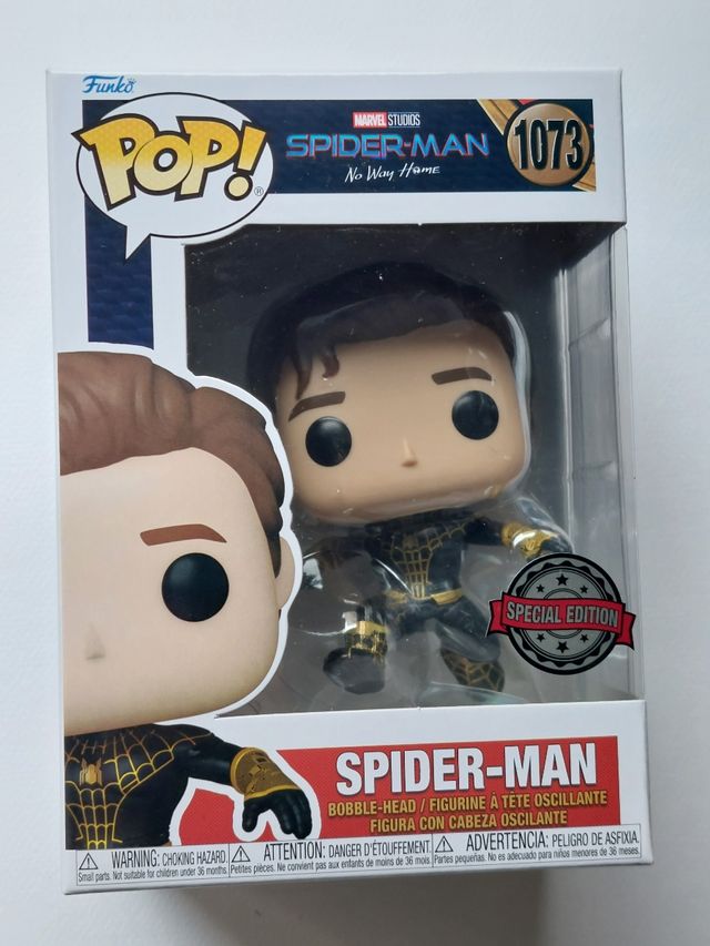 Funko Pop Spider Man Black Suit special edition