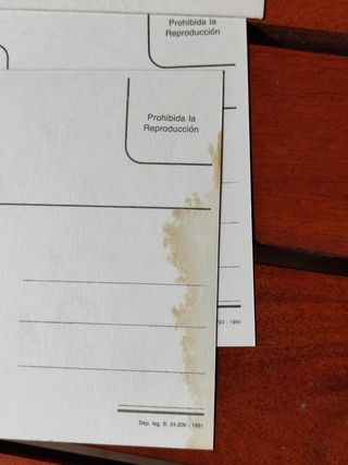 PALENCIA. Lote 8 postales antiguas, nuevas.