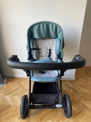 Coche de paseo bebé dúo Jané Muum + Capazo