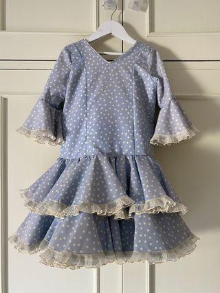Traje de flamenca 8 años