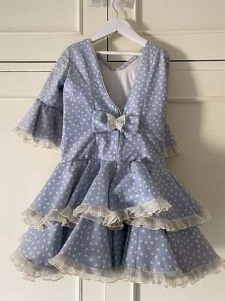 Traje de flamenca 8 años