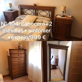 Muebles de salón dormitorios de matrimonio