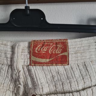 Pantaloni in velluto a coste di Coca Cola