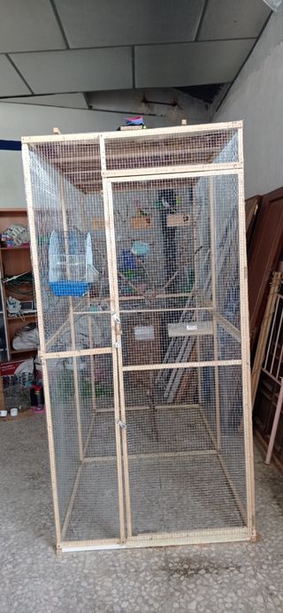 Voladero para pájaros