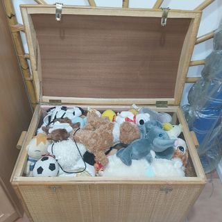 dormitorio infantin de mimbre