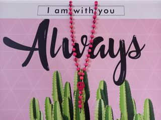 collar skull colgante calavera rosa