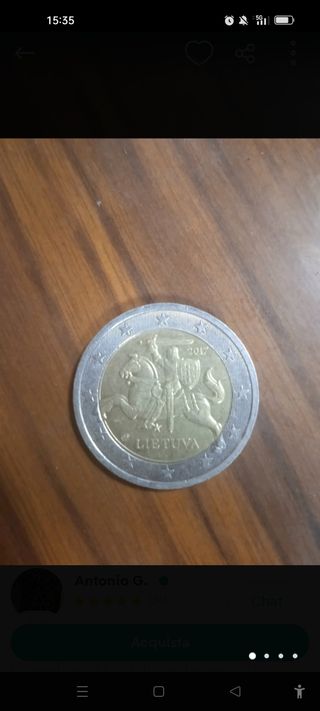 moneta da due euro poco diffusa