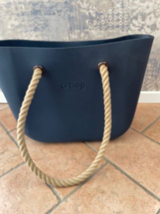 Borsa O bag blu