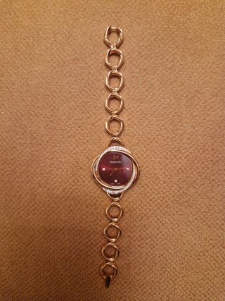 Reloj Swarovski oro rosa