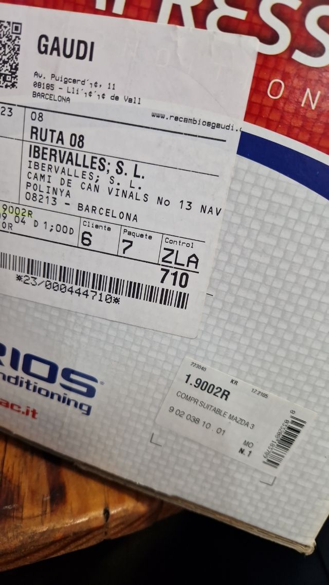 Compresor de A/C nuevo para Audi y mazda 3