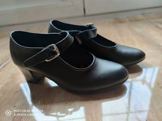 ZAPATOS DE FLAMENCA NIÑA