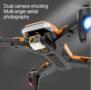 Dron teledirigido JS18 con cámara 4K HD, Negro