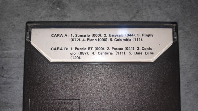 Juegos Commodore 64 Pack 10 cintas cassette