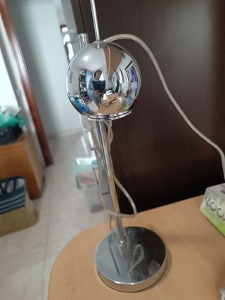 Lampara foco moderna inox