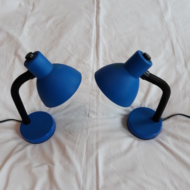 Set di 2 lampade da comodino/scrivania