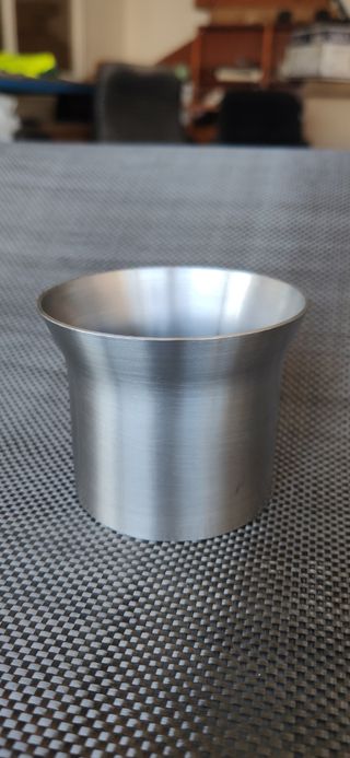Reducción conica INOX de 3" a 2.5"