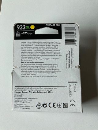 Cartucho 933XL original HP
