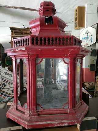 farolillo, farola para velas