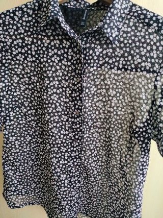 blusa verano camisa Stradivarius 