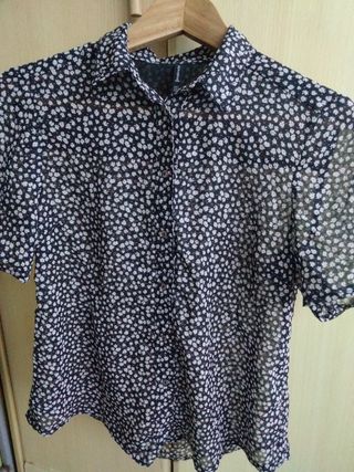 blusa verano camisa Stradivarius 