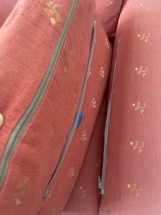 Pareja de sillones rojos