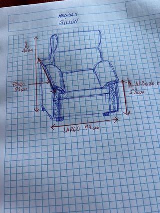 Pareja de sillones rojos