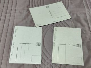 TERUEL. Lote 3 postales antiguas, nuevas.