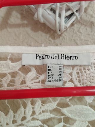 Blusa de encaje Pedro del Hierro