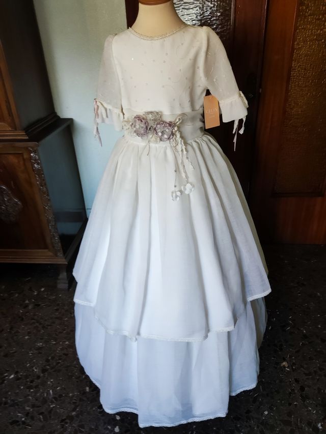Vestido de Comunión para Niña Carmy 