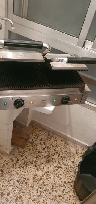 plancha industrial sandwichera doble