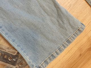 Pantalones de campana retro/vintage con etiqueta