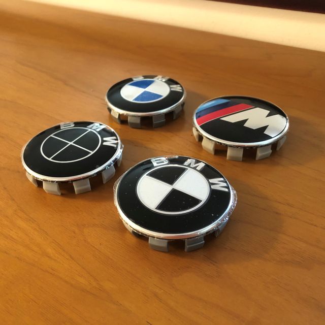 4 tappi coprimozzo per BMW 68mm - diversi colori