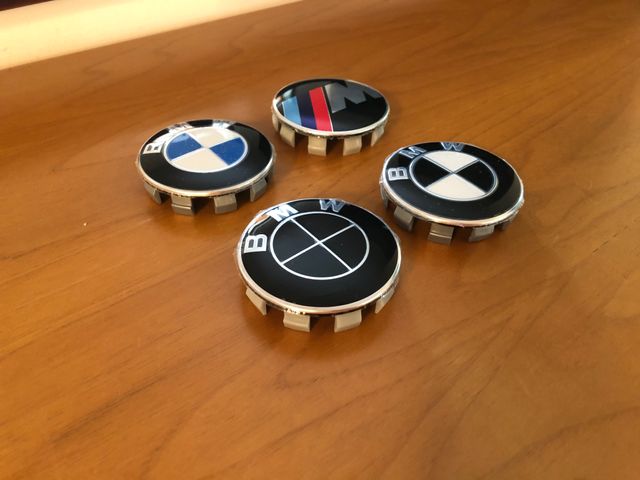 4 tappi coprimozzo per BMW 68mm - diversi colori