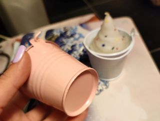 candele fenicottero e gelato 1980 vintage 😍