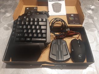 Oferta Gaming: teclado, ratón y convertidor.