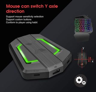 Oferta Gaming: teclado, ratón y convertidor.