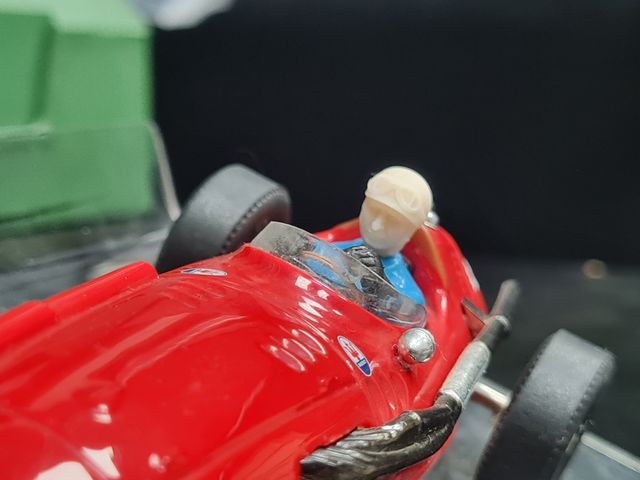 Cabeza de Juan Manuel Fangio 1/32